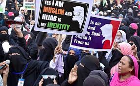 hijab ban issue protest