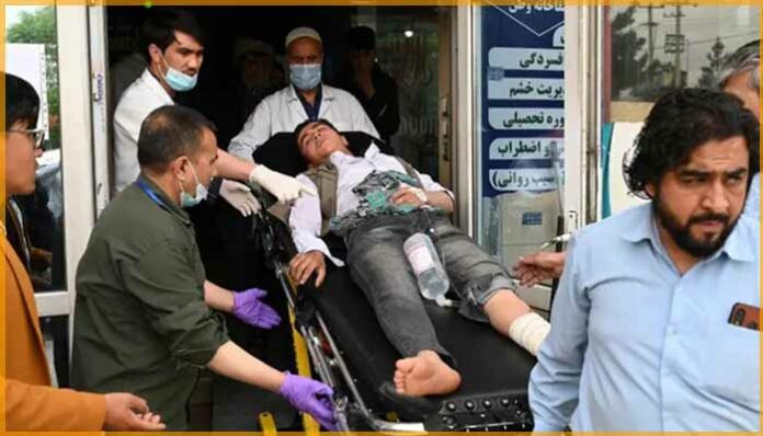 bomb blast in afghanistan school