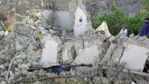 Massive earthquake hit on Afghanistan