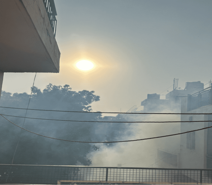 delhi diwali polutions