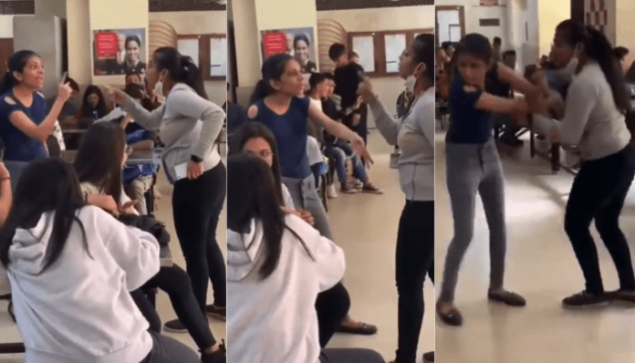 Students fight