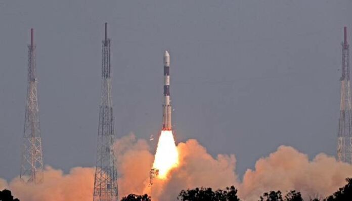 PSLV C-54 launched