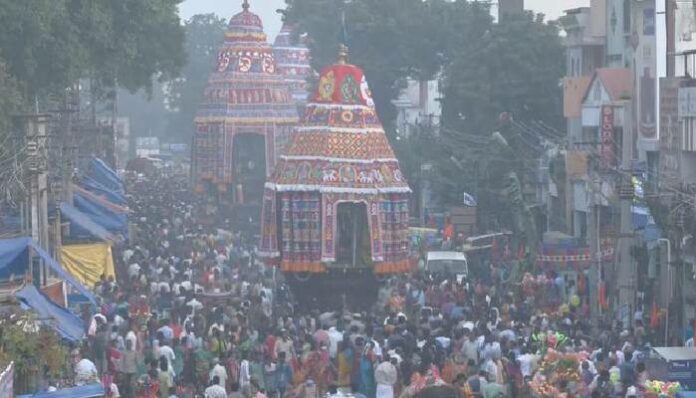chariot festival at chidambaram